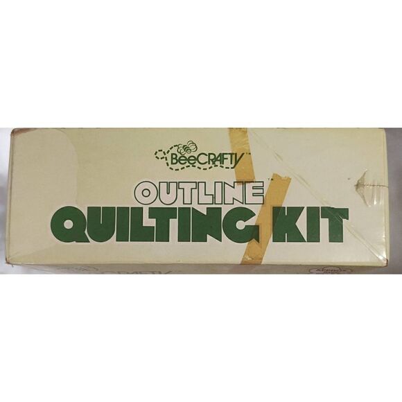 BEE CRAFTY FIRE ENGINE WALL HANGING OUILTING KIT NIP EXCELLENT NOS #1351 - Picture 4 of 5